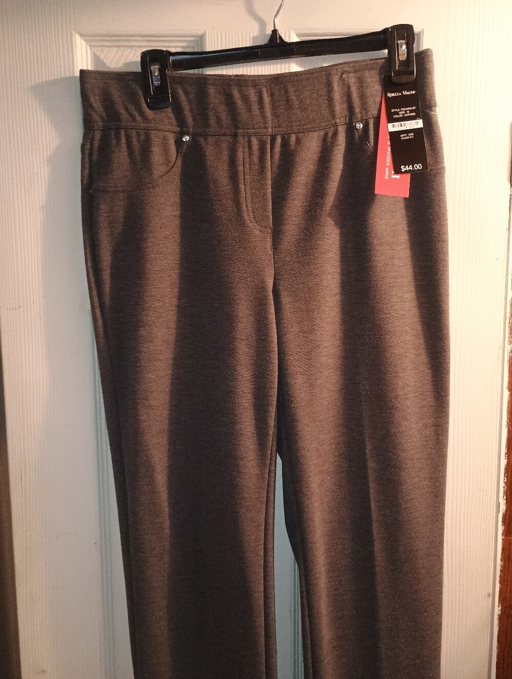 Women’s Stretch Pull-On Pants - Gray